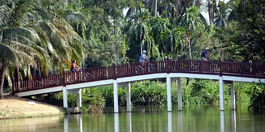 Fietstocht in Bangkok