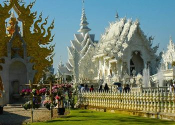 De witte tempel - Chiang Rai